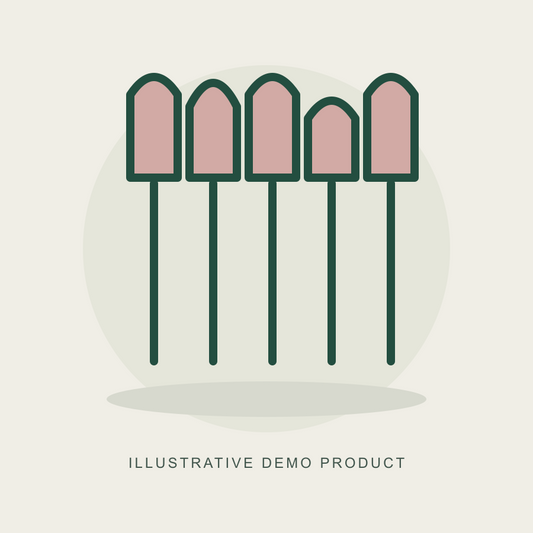 Illustrative demo concept: Makeup Brush Set. Not actual supplier inventory.